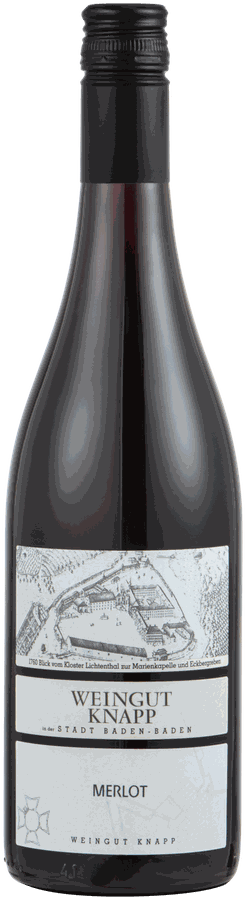 Flasche Merlot Eckberg 2023